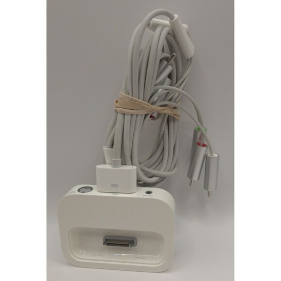 Apple Other - Apple iPod A1153 White Auxiliary Output 30-Pin Universal Charging Dock Kit